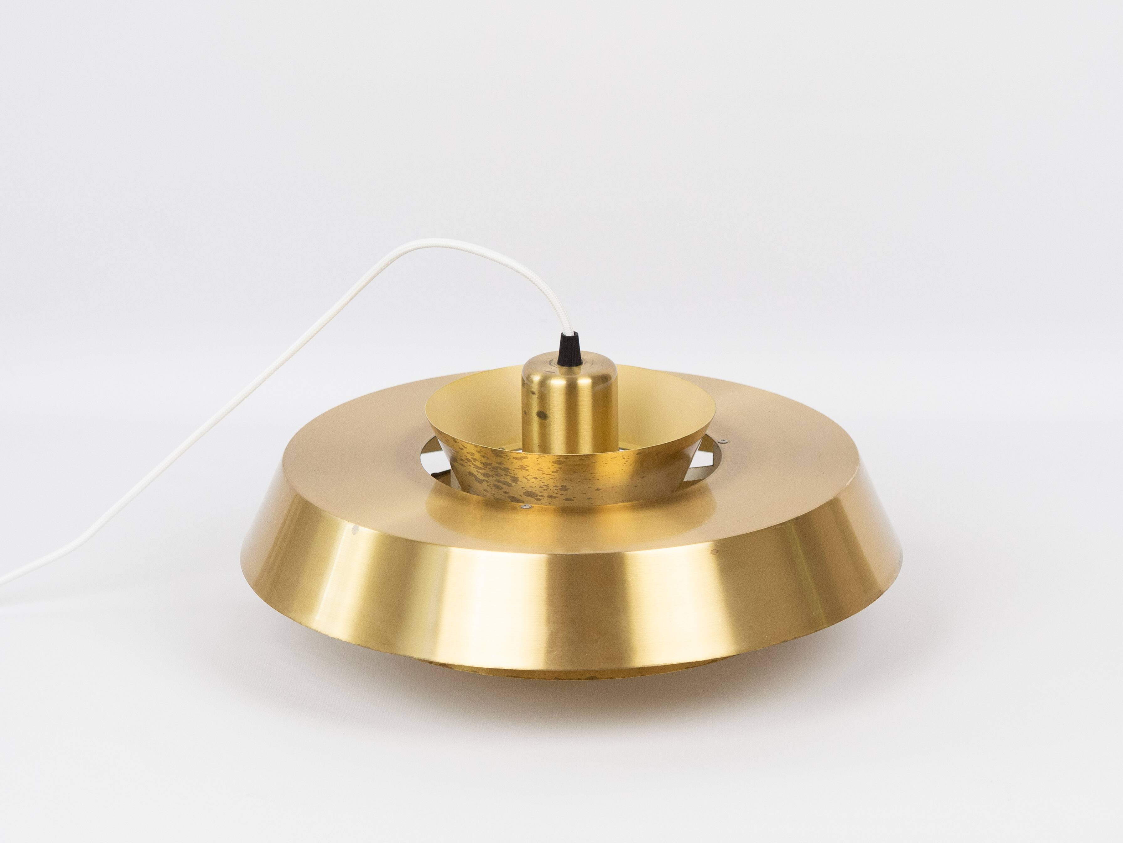 Suspension vintage danoise Nova par Jo Hammerborg, Fog og Morup, 1963