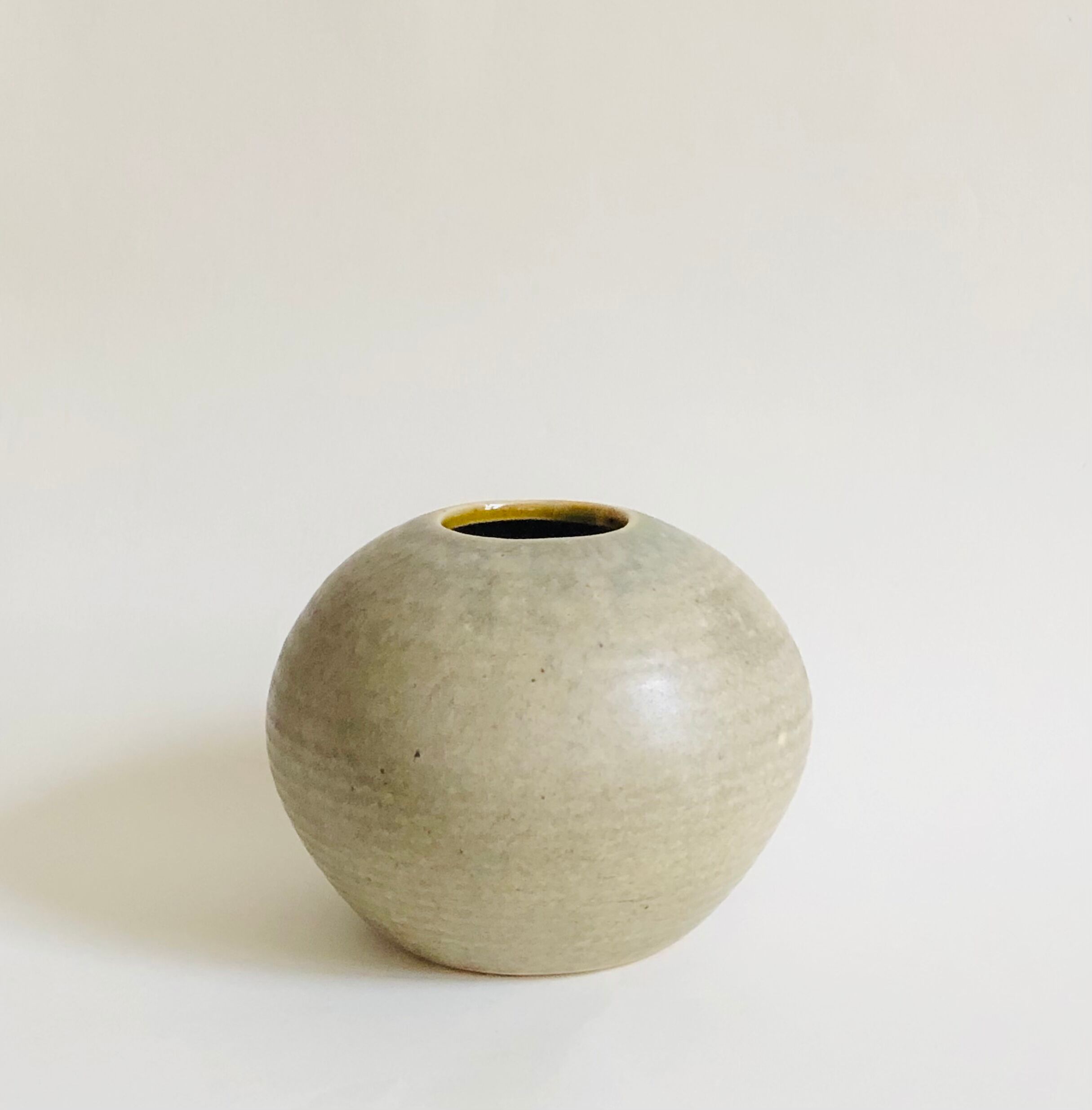 Vintage Ball Vase in Dutch Ceramic