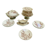 Lot plates, soupiére, stackable cups and sauciére