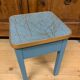 Tabouret coffre vintage
