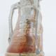 Vintage ceramic stoneware pitcher from the 1950s-1960s design.