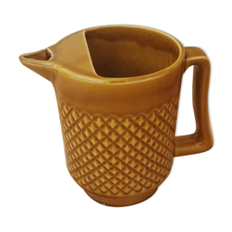 Brown vintage pitcher