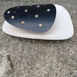 Metal, decorative wall lamp from the 1950s