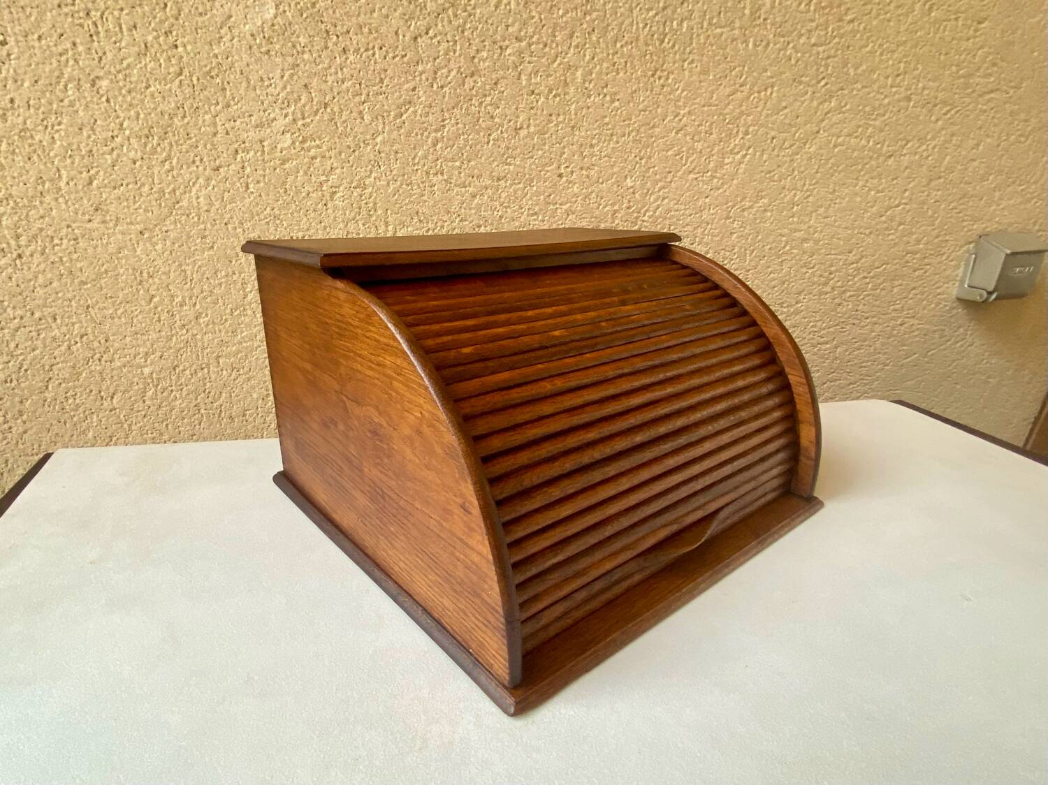 Office storage with plain curtains France JM Paillard vintage design bauhaus art deco 1900