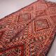 Grand tapis marocain vintage fait main 186 x 412 cm - Tapis en laine berbère antique
