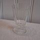 Set of 6 antique faceted stemmed wine glasses in very good condition.