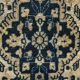 Classic Pattern Navy Blue Persian Rug, 311x402Cm