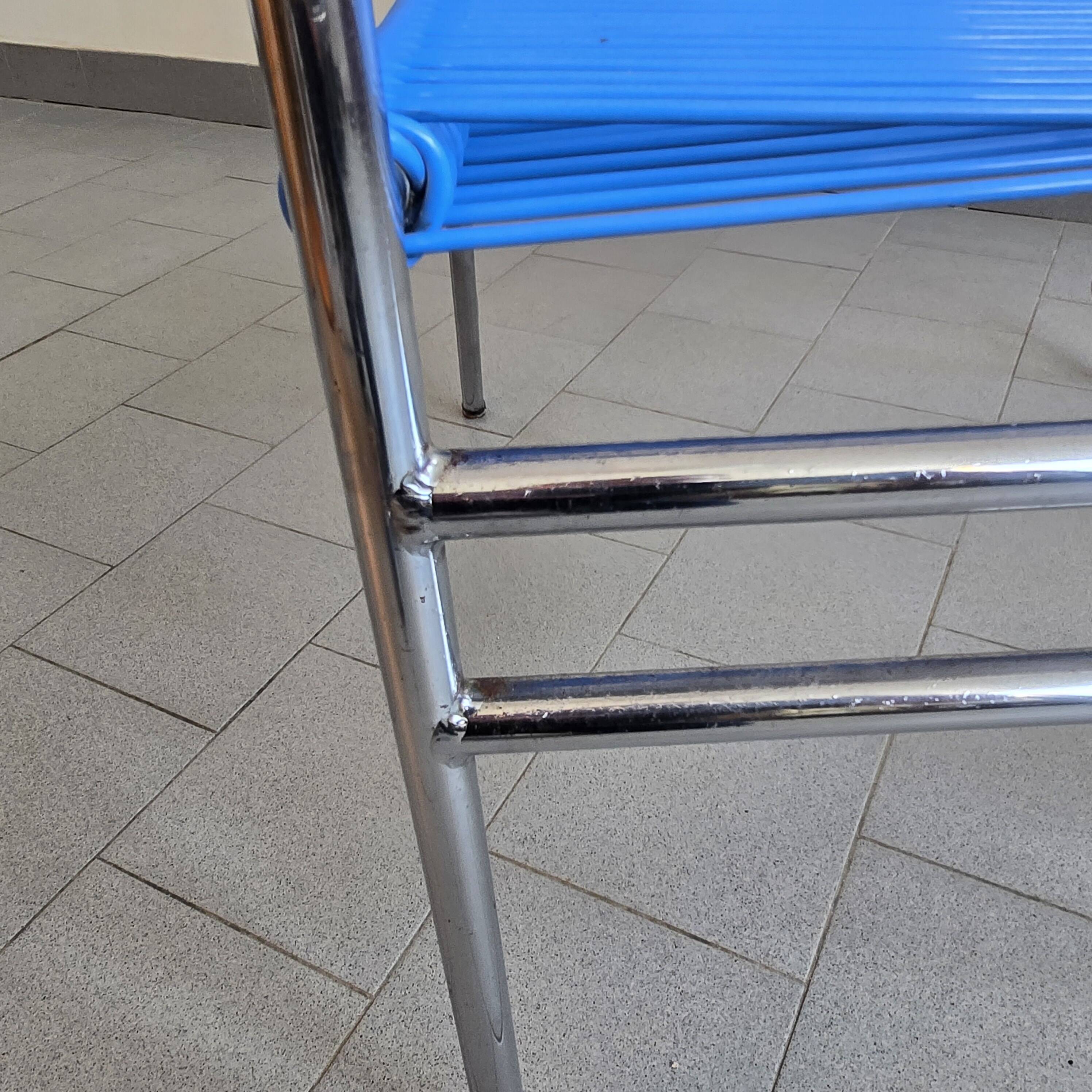 Vintage 1960s Scoubidou armchair