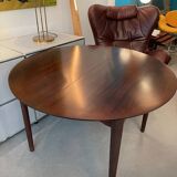 Table ronde en palissandre