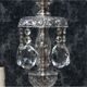 Murano crystal chandelier, Italy, mid 20th century