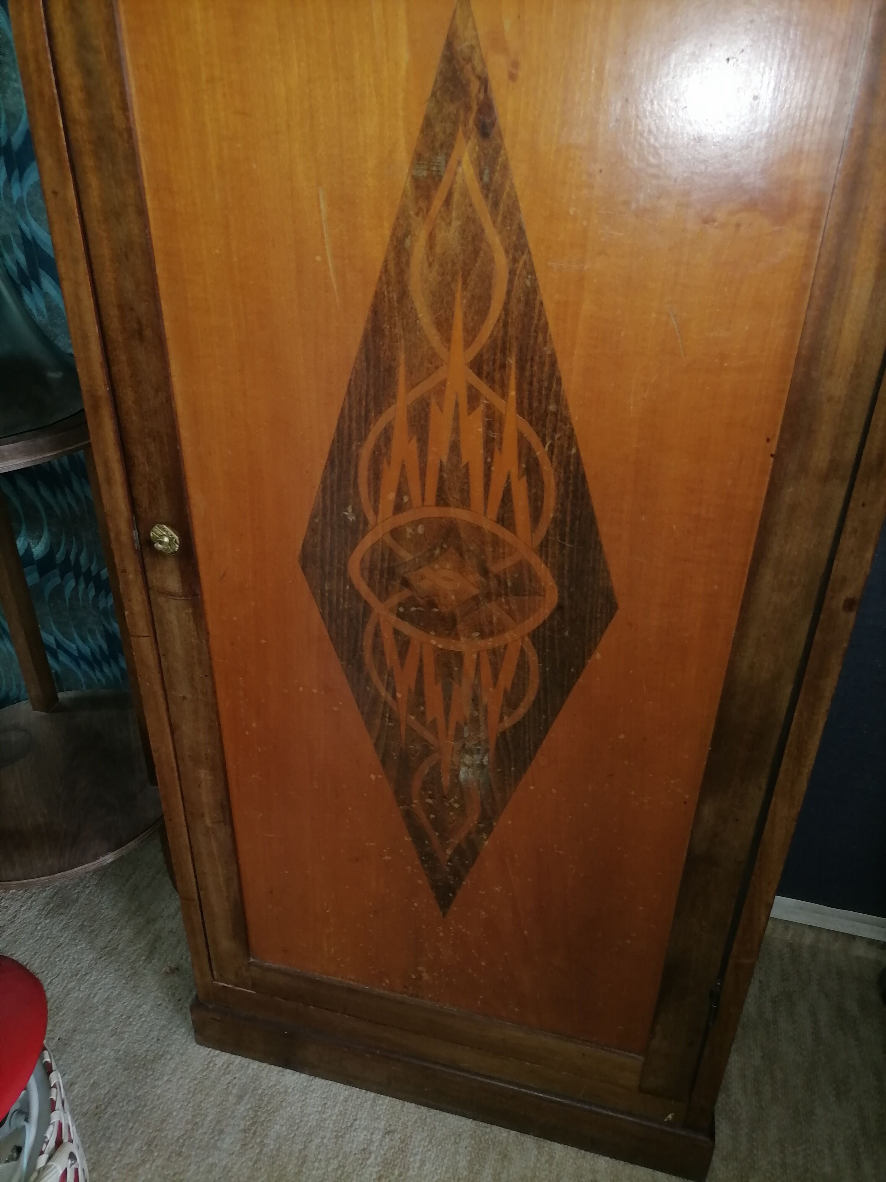 Furniture column art nouveau