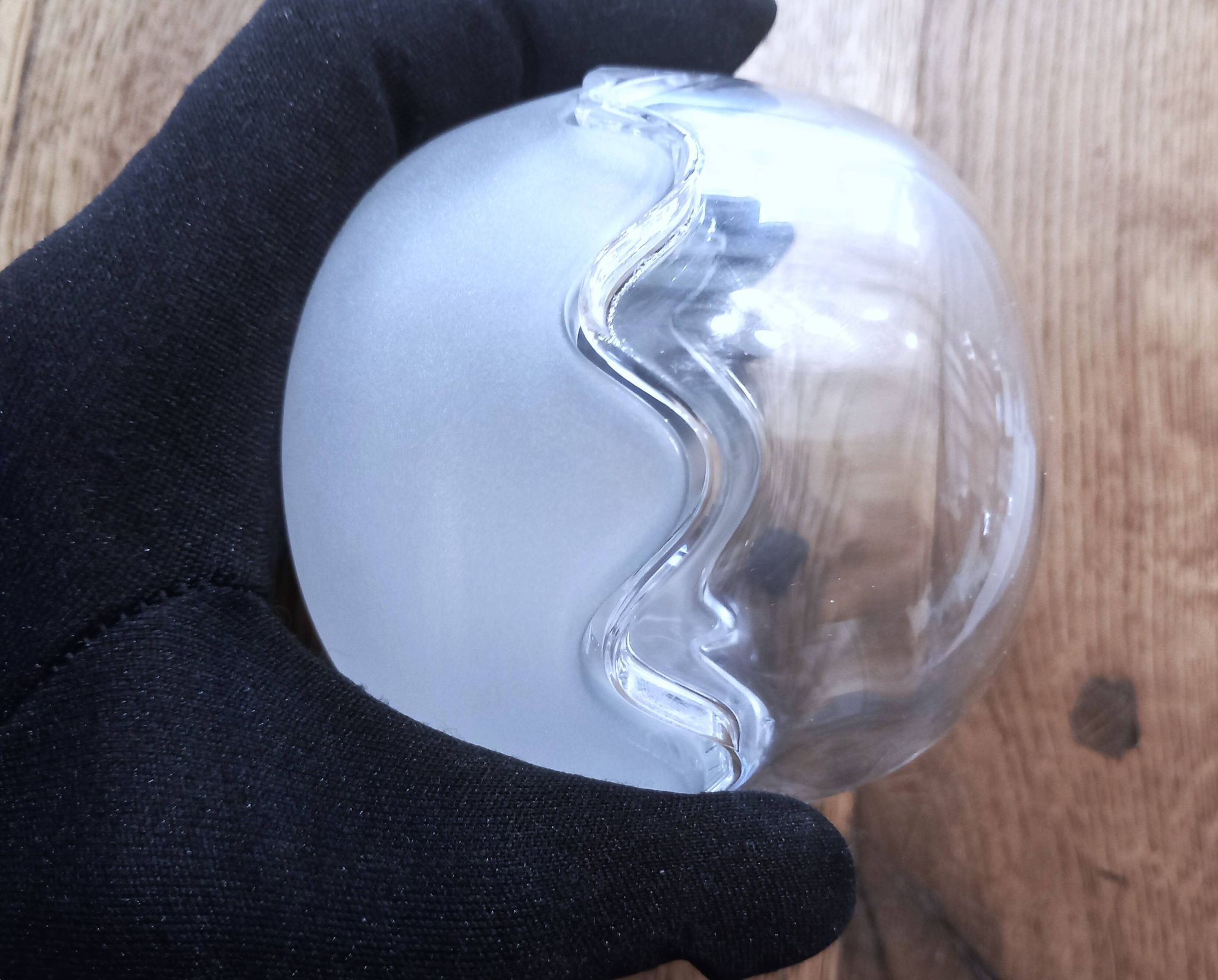 Mickael Bang for Holmegaard Glass candy box / Scandinavian design