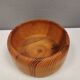Danish bowl in turned pine from the 1970s-80s.