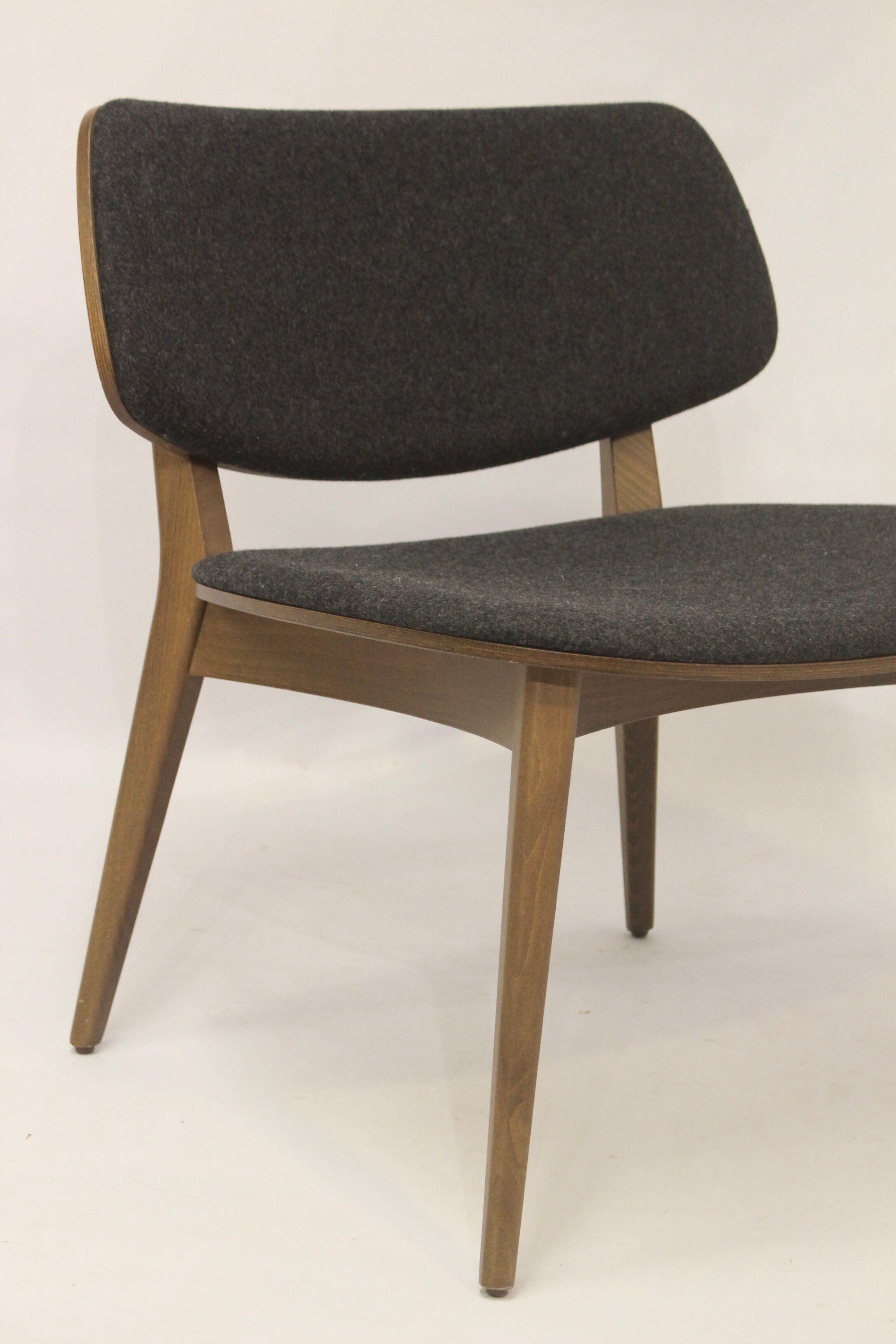 Beech wood armchair in perfect condition creation Emilio Nanni.
