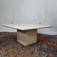 Lacquered wood coffee table