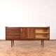 Mid-Century Polish Walnut Sideboard from Bytomskie Fabryki Mebli, 1960s.