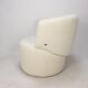 Ensemble de 2 chaises club et 1 pouf par rolf benz