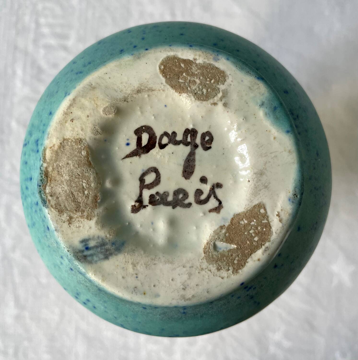 Small Art Deco vase signed Louis Dage Paris