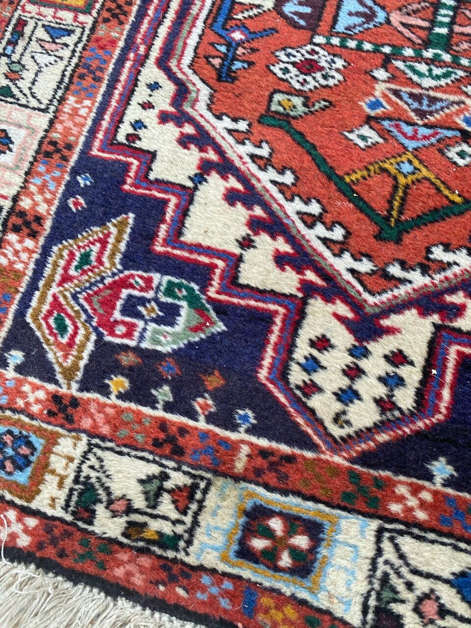 Persian Heriz carpet for 78x305 cm hallway