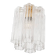 Modern Gold “Tronchi” Murano Glass Flush Mount
