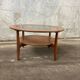 Mid-Century Retro Round Coffee Table by Schreiber 1960s