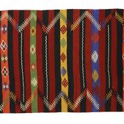 Anatolian handmade kilim rug 332 cm x 114 cm