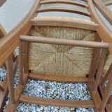 Set of six mulched chairs