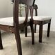 Set of 6 brutalist chairs from the 1940s
