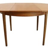 Ronde vintage verlengbare eettafel 'Wrenthorpe'