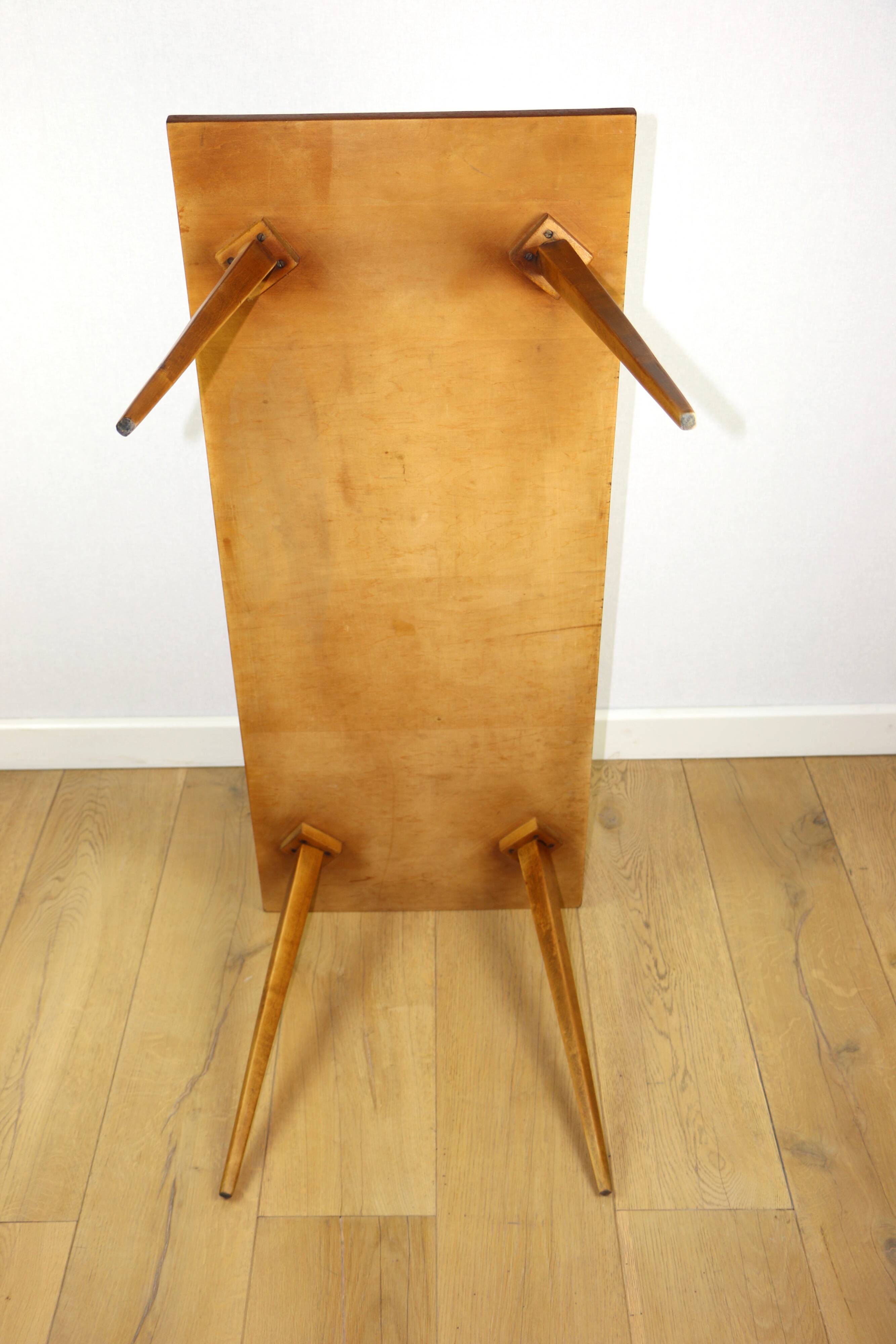 Vintage console table stool, 1970s