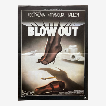 Affiche cinéma originale "Blow Out" Brian de Palma