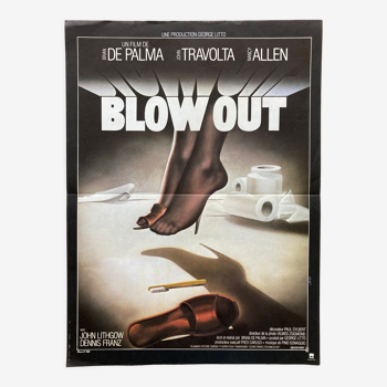 Original movie poster "Blow Out" Brian de Palma