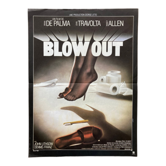 Original movie poster "Blow Out" Brian de Palma