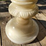Alabaster pedestal column, 19th century