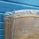 1950s solid oak headboard