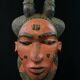 African Art - Authentic Baoulé Protective Passport Mask - 27 cm