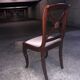 Chaise acajou retauration