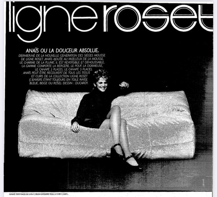 Canapé ligne Roset - Anaïs par Michel Ducaroy