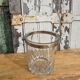 Ice bucket, vintage ice cubes