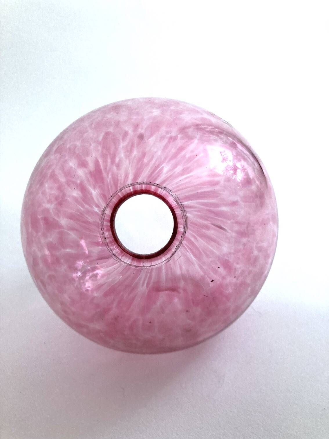 blown glass bud vase