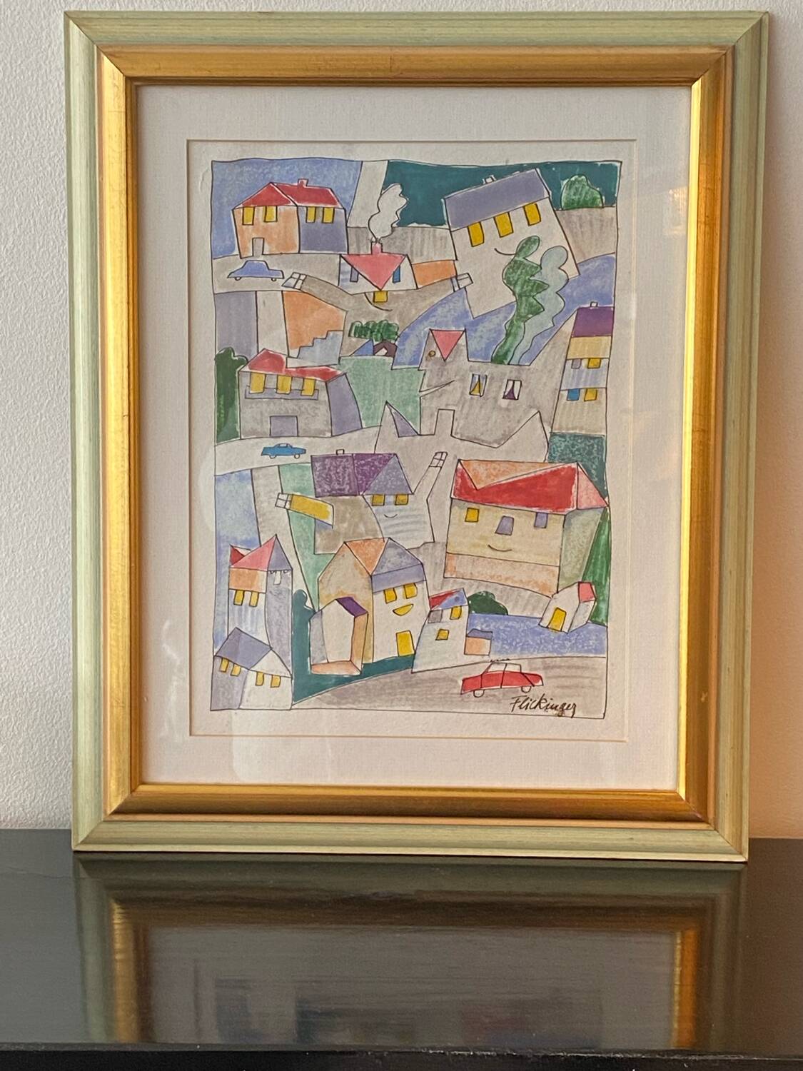 Painting by Paul Fickinger