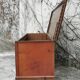 Carved walnut chest of drawers, 1970s