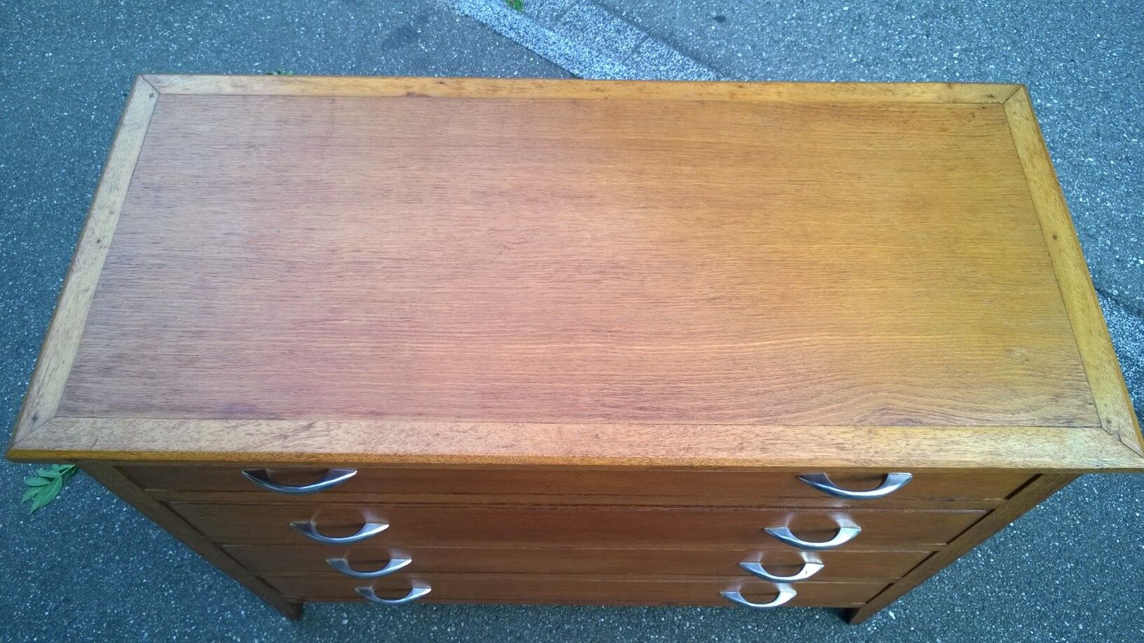Golden oak dresser 50s