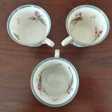 Bernardaud porcelain coffee cups