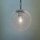 Glashütte Limburg hanging lamp , 1970’s