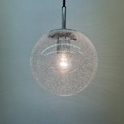 Lampe à suspension Glashütte Limburg, années 1970