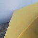 Yellow fabric pendant light 1990
