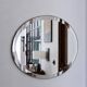 Mmiroir ovale biseauté vintage