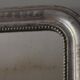 Miroir Louis Philippe argenté