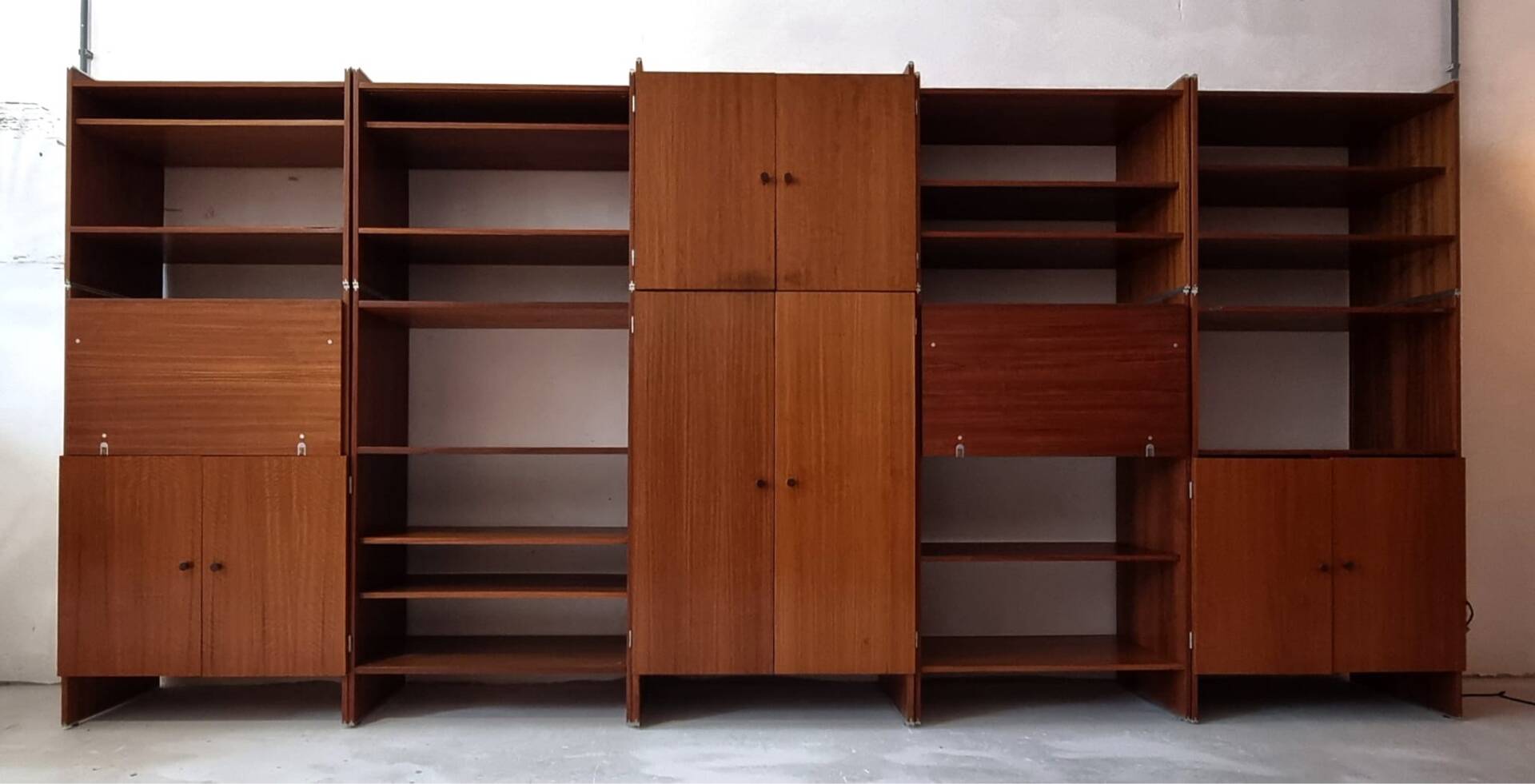 Mid-century wall system